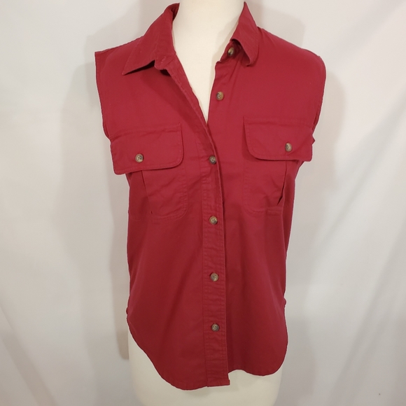 Cabelas Sleeveless Soft Canvas Trail 